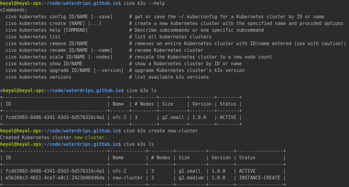 Civo CLI image